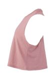 Bella Ladies Racer Back Cropped Tank Top