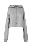 Bella Ladies Cropped Hoodie
