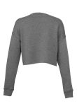 Bella Ladies Cropped Sweatshirt
