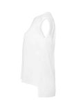 Bella Ladies Flowy Rolled Cuff Muscle T-Shirt