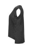 Bella Ladies Flowy Rolled Cuff Muscle T-Shirt