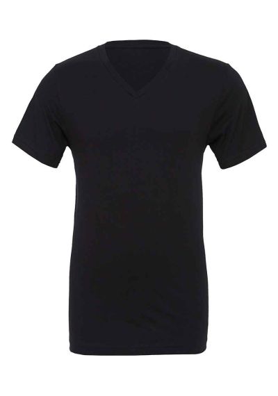 Canvas Unisex Jersey V Neck T-Shirt