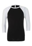 Canvas Unisex 3/4 Sleeve Baseball T-Shirt