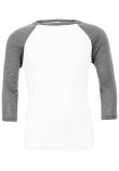 Canvas Unisex 3/4 Sleeve Baseball T-Shirt