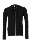 Canvas Unisex Full Zip Hoodie
