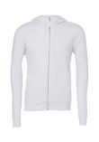 Canvas Unisex Full Zip Hoodie