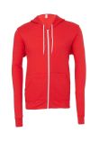 Canvas Unisex Full Zip Hoodie