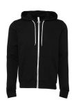 Canvas Unisex Full Zip Hoodie