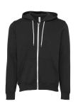 Canvas Unisex Full Zip Hoodie