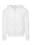 Canvas Unisex Full Zip Hoodie