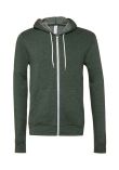 Canvas Unisex Full Zip Hoodie