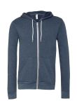Canvas Unisex Full Zip Hoodie