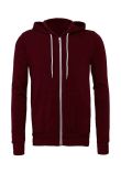 Canvas Unisex Full Zip Hoodie