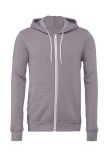 Canvas Unisex Full Zip Hoodie