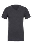 Canvas Unisex Heather CVC V Neck T-Shirt