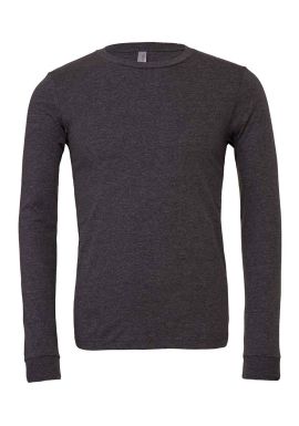 Canvas Unisex Heather CVC Long Sleeve T-Shirt