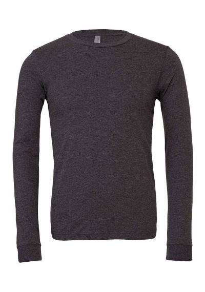 Canvas Unisex Heather CVC Long Sleeve T-Shirt