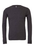 Canvas Unisex Heather CVC Long Sleeve T-Shirt