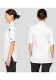 Dennys Ladies Short Sleeve Premium Chef's Jacket