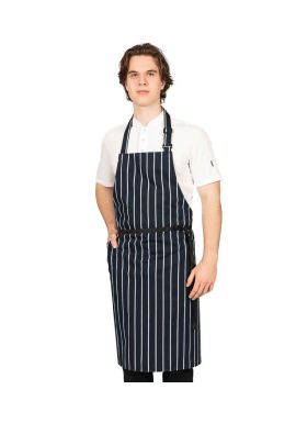 Dennys Poly/cotton Apron with Side Pocket