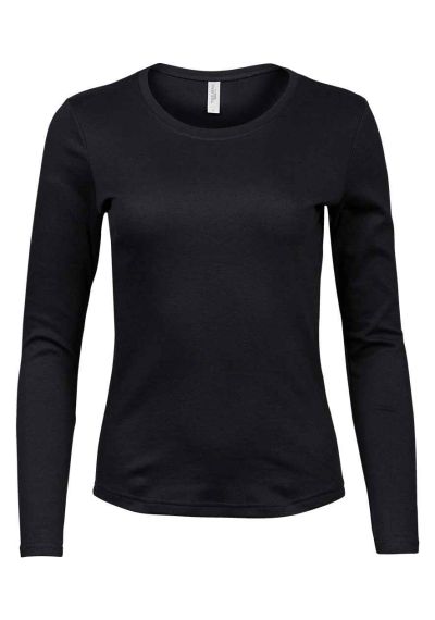 Tee Jays Ladies Long Sleeve Interlock T-Shirt
