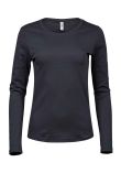 Tee Jays Ladies Long Sleeve Interlock T-Shirt