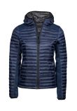 Tee Jays Ladies Crossover Hooded Padded Outdoor Jacket