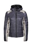 Tee Jays Ladies Crossover Hooded Padded Outdoor Jacket