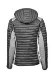 Tee Jays Ladies Crossover Hooded Padded Outdoor Jacket