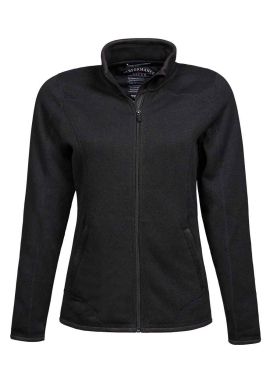 Tee Jays Ladies Knitted Outdoor Fleece Jacket