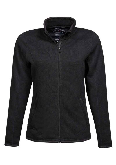 Tee Jays Ladies Knitted Outdoor Fleece Jacket