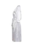Towel City Ladies Satin Robe