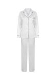Towel City Ladies Satin Long PJ's