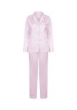 Towel City Ladies Satin Long PJ's