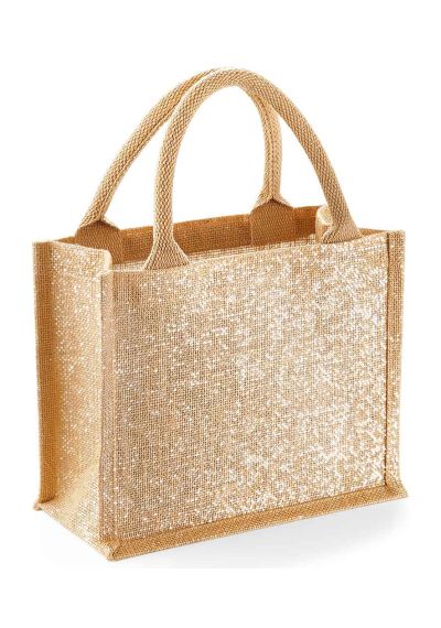 Westford Mill Shimmer Jute Mini Gift Bag