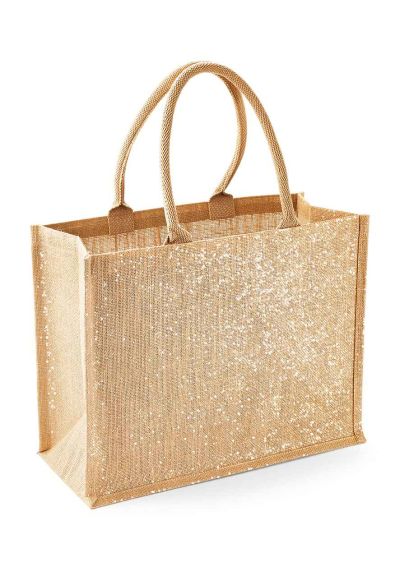 Westford Mill Shimmer Jute Shopper