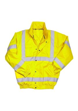 Warrior Hi-Vis Bomber Jacket