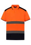 Yoko Two Tone Short Sleeve Polo Shirt