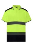 Yoko Two Tone Short Sleeve Polo Shirt