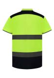 Yoko Two Tone Short Sleeve Polo Shirt