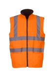 Yoko Hi-Vis Reversible Fleece Bodywarmer