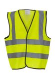 Yoko Kids Hi-Vis Two Band and Braces Waistcoat