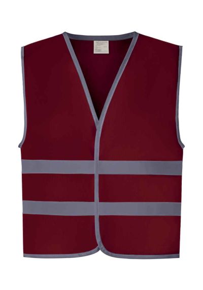 Yoko Kids Hi-Vis Two Band Waistcoat