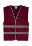 Yoko Kids Hi-Vis Two Band Waistcoat