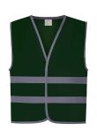 Yoko Kids Hi-Vis Two Band Waistcoat