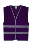 Yoko Kids Hi-Vis Two Band Waistcoat