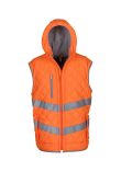 Yoko Hi-Vis Kensington Hooded Gilet