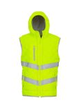 Yoko Hi-Vis Kensington Hooded Gilet