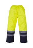 Yoko Hi-Vis Two Tone Waterproof Overtrousers