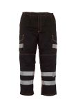 Yoko Hi-Vis Cargo Trousers with Knee Pad Pockets